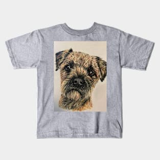 Border Terrier Kids T-Shirt